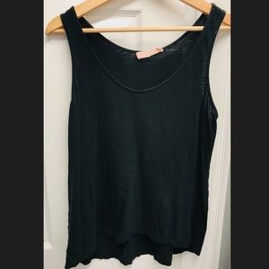 Ann Taylor Thin black tank top